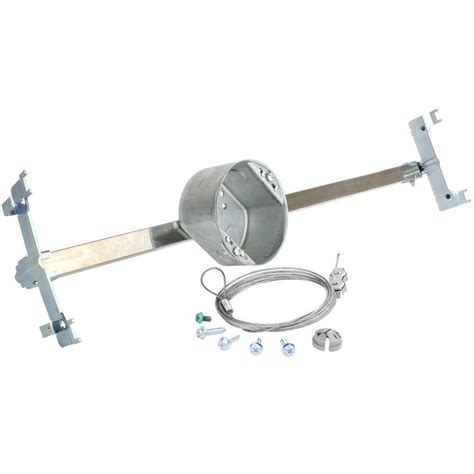 ceiling electrical box brace|suspended ceiling brace with box.